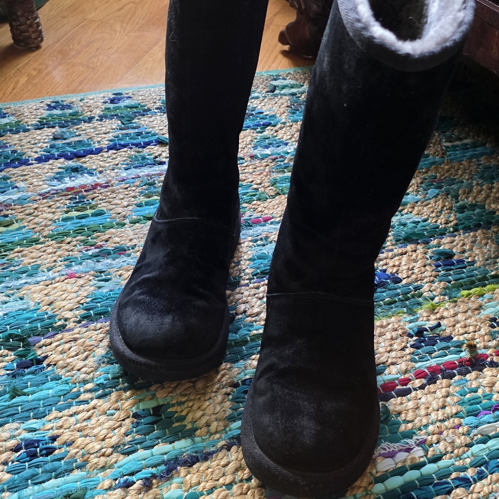 UGG Australia 5119 Knightsbridge Tall Black Sheepskin Women’s 7